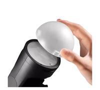 Coperchio diffusore flash, compatibile con Godox, V1 AD100Pro | Coperchio semisferico in plastica ABS con base magnetica
