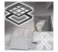 Coperchio e base per serbatoio settico con gancio di sollevamento, copertura invisibile per parcheggio, vialetto, comunità e marciapiede, dimensioni personalizzate 610 x 460 mm