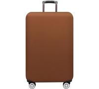 Coperchio Elastico Proteggi Valigia Grande Media Valigie Custodia Protettiva Per Bagagli Trolley Custodia Antivegetativa Antigraffio Cover Valigia (Brown,S (19"-21" Inches))