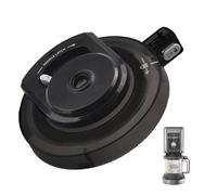 Coperchio Esterno di Ricambio per Ninja Creami Deluxe NC501EU (Senza Pagaia), Accessori Compatibile con Ninja Macchina per Ghiaccio NC500 Series, Misura Perfetta con Guarnizione Di Tenuta