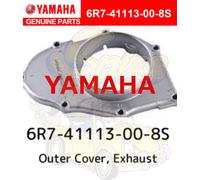 Coperchio esterno Yamaha nuovo, scarico 6R7-41113-00-8S direttamente da
