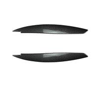 Coperchio Faro Copertura Faro Auto Faro Sopracciglio Per BMW Per 1 Serie E81 E82 E87 E88 2008-2013 Auto Fari Anteriori Palpebre Trim Adesivi(Look in carbonio)
