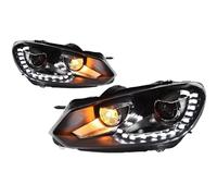 Coperchio faro Per VW Per Golf 6 Per Golf6 Per MK6 R20 2009-2012 Auto Testa Della Lampada LED Faro Doppio Proiettore Fari Ricambio