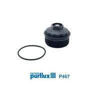 Coperchio filtro olio P467 PURFLUX per AUDI VW SEAT SKODA FORD