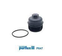 Coperchio filtro olio P647 PURFLUX per AUDI BENTLEY PORSCHE VW