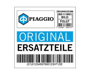 Coperchio flap candela Piaggio, rosso, S5 rosso 884/A, 1B001374000S5