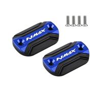 Coperchio fluido serbatoio Adatto per NMAX125/155/160 NMAX TURBO/NEO/NEO S/TECH MAX Copertura pompa freno superiore per moto Copertura coppa olio Copertura coppa olio in metallo