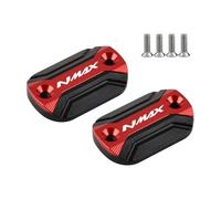 Coperchio fluido serbatoio Adatto per NMAX125/155/160 NMAX TURBO/NEO/NEO S/TECH MAX Copertura pompa freno superiore per moto Copertura coppa olio Copertura coppa olio in metallo