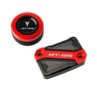 Coperchio fluido serbatoio Coperchio del serbatoio del liquido dei freni anteriore e posteriore per motocicletta per MT125 MT-125 2008-2020 2021 2022 Tappo di riempimento dell'olio