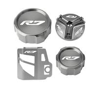 Coperchio fluido serbatoio Per YZFR7 YZF R7 YZF-R7 2021-2024 2023 Moto Protezione Serbatoio Fluido Freno Anteriore Posteriore Tappo di Riempimento Olio