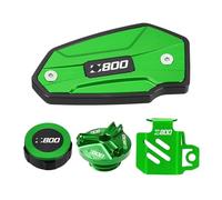 Coperchio fluido serbatoio Per Z800 2013 2014 2015 2016 Accessori per moto Coperchio serbatoio fluido freni anteriore e posteriore Tappo di riempimento olio motore Serbatoio