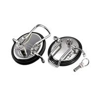 Coperchio for fusto con chiusura a sfera da 2 pezzi, copertura for carbonatazione in acciaio inossidabile con valvola di sicurezza for fusti di soda, produzione di birra fatta in casa
