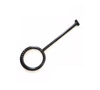 Coperchio for tombino Gancio di sollevamento Coperchio for fognatura Gancio singolo Strumento sollevatore for apertura tombino Design antiscivolo(B,50cm)