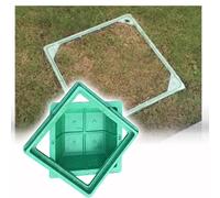 Coperchio for tombino in plastica con coperchio rimovibile,Klärgrubendeckel Mit Sockel,coperchio e base for fossa settica in resina composita for piantagione di prati verdi(B60*60CM/23.6 * 23.6IN)