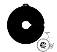 Coperchio freno a disco in bicicletta - protezione del freno a disco | Shield di guardia riutilizzabile con ganci anti-slip per le corse di montagna Trail per la guida urbana