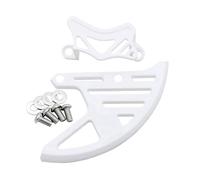 Coperchio freno posteriore Coperchio per pinza per pinza compatibile con CR CRF 250x 450x 250RX 450RX 450L 125R 250R 450R 2002-2022 Modelli di protezione universale(White Set)