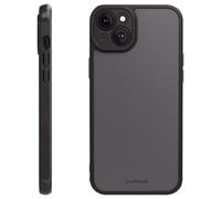 Coperchio Frosted Per iPhone 15 Plus, Semi Trasparente, Nero - 63913