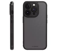 Coperchio Frosted Per iPhone 15 Pro, Semi Trasparente, Nero - 63902