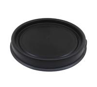 Coperchio fusto per bidone multifunzione plastica a bocca larga chiusura a balestra bidoni chiusura ermetica fusto per alimenti fermentatore birra bidone multifunzione (nero, 30L 280mm)
