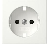 Coperchio Gira presa a spina SCHUKO SP System 55 bianco puro m 492127