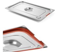 Coperchio GN 2/3 guarnizione silicone Hendi 804315