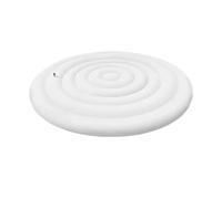 coperchio gonfiabile Hot Tub Cover Inflatable Circular Foldable Swimming Pool Filled With Thermal Insulation per a Centri Benessere, Ostelli & Bagni