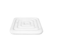 coperchio gonfiabile Windproof Inflatable Hot Tub Cover Handle Design for Round/Square Tubs, Spa & Pool Protection per a Centri Benessere, Ostelli & Bagni(Square 162cm)