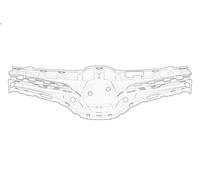 Coperchio, griglia del radiatore OE RENAULT per KANGOO BE BOP (KW0/1_) 1.5 2009-