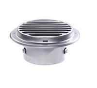 Coperchio griglia di ventilazione colore argento con zanzariera per insetti 145 [EEK: A]