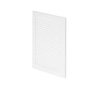 coperchio griglia di ventilazione di 180 x 250 mm copertura bianca di cerchio