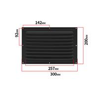 Coperchio griglia di ventilazione in alluminio per cucine residenziali e commerc [EEK: A]