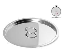 Coperchio HOME in acciaio Inox Ecopoint Cm24