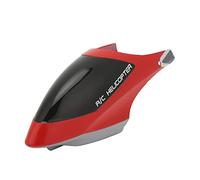 Coperchio Hoseonfn RC Helicopter, per V912 V912 A, installazione non distruttiva, baldacchino in elicottero RC sostitutivo da vicino, rosso Questo titolo inizia con la parola