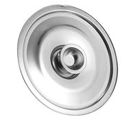Coperchio in acciaio inox per ciotola, coperchio universale piccolo per pentola, coperchio mini per padella, coperchio per condimento per mini padelle e tazze (10 cm)