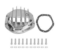 Coperchio in alluminio per differenziale H50720016, coperchio lucidato a 10 bulloni per differenziale anteriore e posteriore per 44, include guarnizione e componenti di (Lucida)