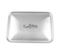 Pentole Agnelli – Coperchio rettangolare per rostiera Alluminio 26x20 cm 116804
