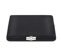 Coperchio in legno Hobo in vimini con coperchio in pelle PU -, elegante, traspirante - 10/12/20 pz - nero - per oboi, #-01, 10PCS, 10 pezzi