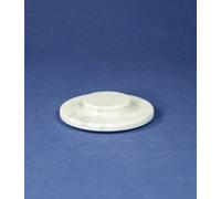coperchio in marmo bianco Carrara per mortaio diam 22cm, marble lid