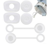 Coperchio in silicone anti-fuoriuscita per bicchiere da 30 once No-Mess(1.0 | Previene fuoriuscite e disordine, si adatta 1.0/2.0, silicone flessibile, facile inserimento, design a prova di perdite
