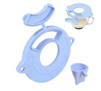 Coperchio in silicone resistente agli spruzzi, protezione universale di ricambio per mixer con supporto, ermetico per pane e farina, copertura professionale per la preparazione dei pasti