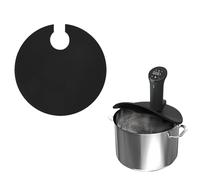 Coperchio in Silicone sottovuoto per Sous Vide, Compatibile con Pentole Fino a 10,5", Previene l’Evaporazione, Riduce il Rumore, Ideale per Cottura di Precisione