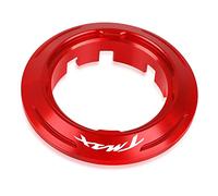 Coperchio Interruttore Di Accensione Per Moto Coperchio Interruttore A Chiave Per Yamaha TMAX 530 TMAX 530 Moto Portachiavi (Colore : Red-TMAX, Size : Normal)