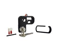 COPERCHIO INTERRUTTORE LUCI CARBONIO EVOK SWITCH PER VESPA 50-90-125 PRIMAVERA