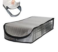 Coperchio Isolante per Botola Soffitta | Pannello Isolante Invernale Soffitta con Tendina Richiudibile | Pannello Protettivo 64x137 cm per Scale Ingresso Casa Stagione Fredda