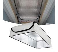 Coperchio isolante per scala sottotetto, 138 x 64 x 28 cm, in puro alluminio e pluriball a risparmio energetico per soffitti sbloccati