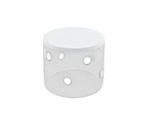 Coperchio lampada in vetro, compatibile con Godox, AD600Pro | Coperchio protettivo in vetro trasparente satinato a luce morbida per flash