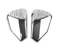 Coperchio Laterale Batteria Adatto per modelli Harley Davidson Sportster XL 883 1200 2004-2010 2011 2012 2013 1 paio di copri batteria laterali(Chrome)