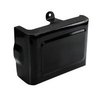 Coperchio Laterale Batteria Misura per Harley Dyna Switchback Fat Bob EFI FXDWGI Super Wide Glide Street Bob Batteria carenatura laterale coperchio protezione serbatoio(Gloss Right)