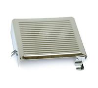 Coperchio laterale della batteria, scanalato. Cromato Panhead 1965; Shovel pr...