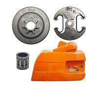 Coperchio Laterale della Catena della Motosega e Tamburo della Frizione da 7 Denti da .325" Adatto for 340 345 350 con Parti di Ricambio